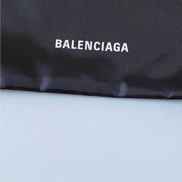 Balenciaga nylon drawstring bag/ dust bag
